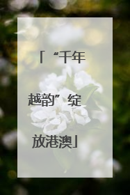 “千年越韵”绽放港澳