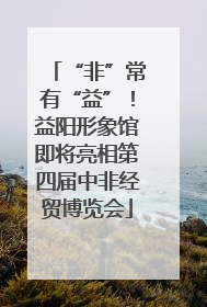 “非”常有“益”！益阳形象馆即将亮相第四届中非经贸博览会