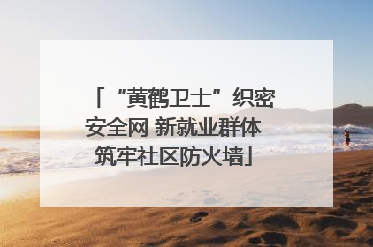 “黄鹤卫士”织密安全网 新就业群体筑牢社区防火墙