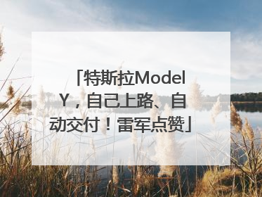 特斯拉Model Y，自己上路、自动交付！雷军点赞