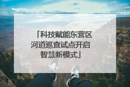 科技赋能东营区河道巡查试点开启智慧新模式