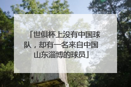 世俱杯上没有中国球队，却有一名来自中国山东淄博的球员