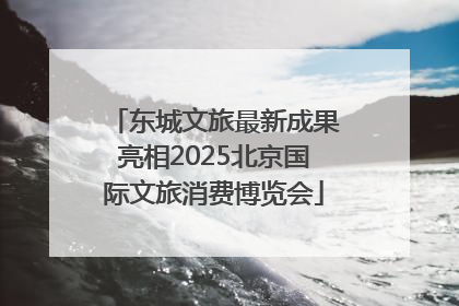 东城文旅最新成果亮相2025北京国际文旅消费博览会
