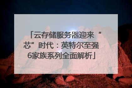 云存储服务器迎来“芯”时代：英特尔至强6家族系列全面解析
