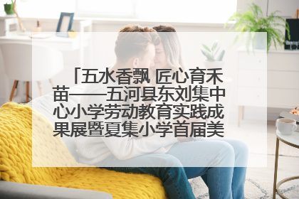 五水香飘 匠心育禾苗——五河县东刘集中心小学劳动教育实践成果展暨夏集小学首届美食节盛大举行