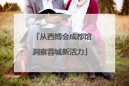 从西博会成都馆洞察蓉城新活力