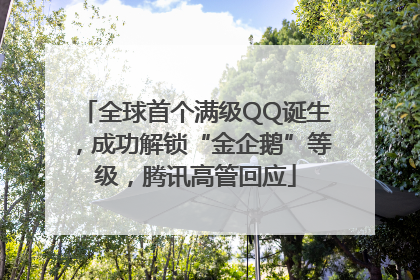 全球首个满级QQ诞生，成功解锁“金企鹅”等级，腾讯高管回应