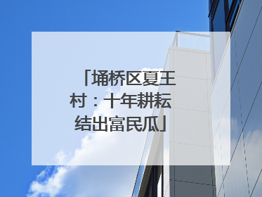 埇桥区夏王村：十年耕耘结出富民瓜