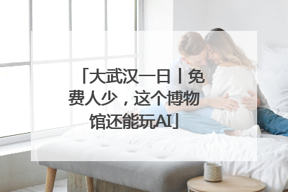 大武汉一日丨免费人少，这个博物馆还能玩AI