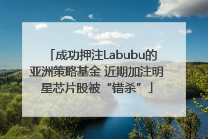 成功押注Labubu的亚洲策略基金 近期加注明星芯片股被“错杀”
