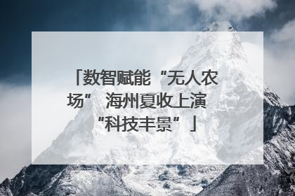 数智赋能“无人农场” 海州夏收上演“科技丰景”