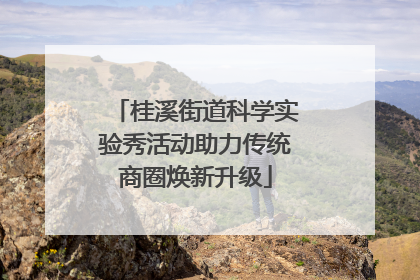 桂溪街道科学实验秀活动助力传统商圈焕新升级