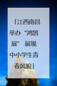 江西南昌举办“鸿鹄展” 展现中小学生青春风貌