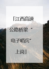 江西高速公路桥梁“电子哨兵”上岗