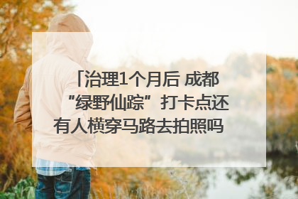 治理1个月后 成都“绿野仙踪”打卡点还有人横穿马路去拍照吗？｜民情瞭望