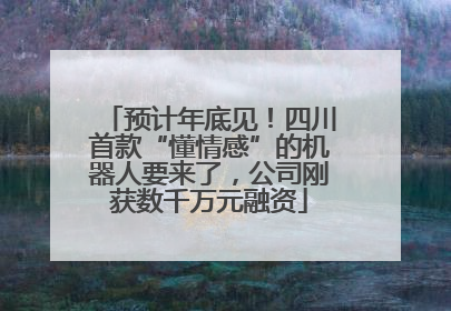 预计年底见！四川首款“懂情感”的机器人要来了，公司刚获数千万元融资