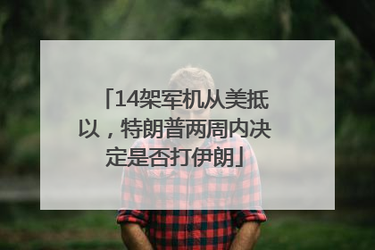 14架军机从美抵以，特朗普两周内决定是否打伊朗