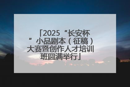 2025“长安杯”小品剧本（征稿）大赛暨创作人才培训班圆满举行